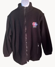 NFL Detroit Superbowl XL February 5, 2006 Jacket Fleece Vest Black XL - $18.80