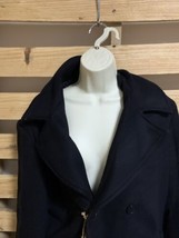 NEW Matchstick Black Pea Coat Woman&#39;s Plus Size 3XL KG JD - £79.13 GBP