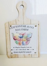 Cottontail Egg Farm  Easter Decorative Cutting Board. ShipN2Hours - £10.65 GBP
