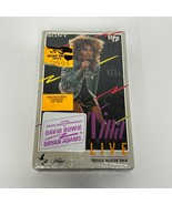 Tina Turner Live Private Dancer Tour Betamax Tape David Bowie Bryan Adam... - $28.25