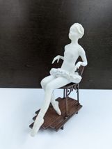 Boehm Bronze & Porcelain Bisque Ballerina from "The Young Dancers" Collection 7" image 13