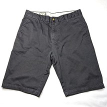 Men&#39;s Shorts Volcom Flat Front Shorts for Men Black 30 - £7.57 GBP