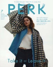 PERK July 2016 Woman&#39;s Fashion Culture Make-up magazine from Japan Japanese - £17.70 GBP