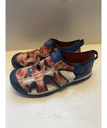 Keen Stingray Water Sandals Big Kids 7 - Women Size 8.5 Orange Blue Beac... - $14.76