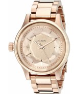 NWOT Nixon Women&#39;s A409897 Facet 38 Rose Gold-Tone Stainless Steel Watch - £174.90 GBP