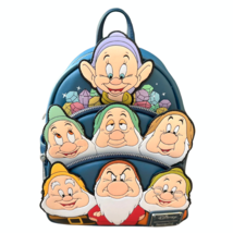Loungefly Disney Snow White Seven Dwarves Mini Backpack - £101.86 GBP