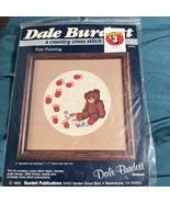 VINTAGE 1985 Dale Burdett Counted CrossStitch Kit ”PAW PAINTING” CK173 5... - $21.71 CAD