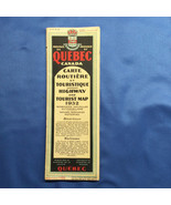 Quebec Ontario Canada 1932 MINT map highway - $27.12 CAD