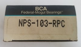 One(1) Federal Mogul BCA NPS-103-RPC Ball Bearing Insert 1-3/16&quot; 1.187&quot; Bore - £15.01 GBP