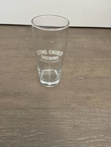 Stone Church Brewing Company Craft Beer Pint Glass Temecula CA Micro Bre... - $14.00