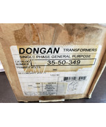 DONGAN TRANSFORMER 35-50-349 PRIMARY 380 VOLT SECONDARY 120/240V .500KVA... - $96.48