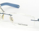 INFACE Dänisch Design if1600B 051 Blau Brille Titan 50-17-135mm (Notizze... - $66.39