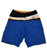Speedo Men Size 36 (Measure 34x10) Blue Cargo Board Shorts - £9.20 GBP