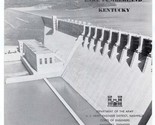 Wolf Creek Dam &amp; Lake Cumberland Kentucky Brochure with Map 1964 - $17.82