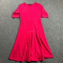 Lands&#39; End Dress Womens XS Pink A-Line 2-4 Polyester Blend Extra Small - $26.51 CAD