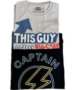 2 Boys&#39; Route 66 Graphic t shirt Tees: Captain Awesome (Size L) - £3.53 GBP