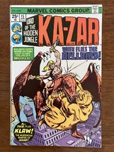 KA-ZAR # 15 NM- 9.2 Bright White Cover ! White Pages ! Exceptional Spine ! - €17,42 EUR