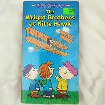 The Wright Brothers At Kitty Hawk VHS Charlie Brown Peanuts Snoopy Movie - $9.95