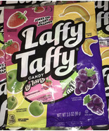 Laffy Taffy Chewy Candy Mix BANANA GRAPE STRAWBERRY SOUR APPLE 3.5 Oz Bags - $10.54