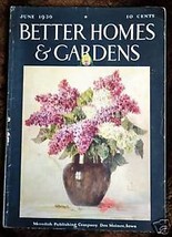 Better Homes &amp; Garden Magazine / June 1930 - £1.37 GBP