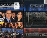 LAW &amp; ORDER SPECIAL VICTIMS UNIT THIRD YEAR 6 DISCS DVD UNIVERSAL VIDEO NEW - $19.95