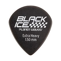 Planet Waves Black Ice Guitar Picks Pack of 10  - Extra Heavy  - £13.94 GBP