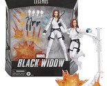 Marvel Legends Series Deluxe Black Widow With Stand &amp; Accessories 6&quot; Fig... - £25.26 GBP