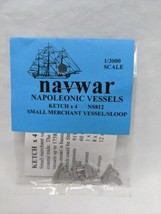 Navwar Napoleonic Vessels Ketch X4 Small Merchant Vessel/Sloop 1/3000 Mi... - £24.90 GBP