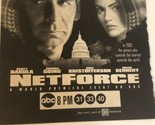 Net Force Tv Movie Print Ad Scott Bacula Kris Kristopherson Vintage TPA1 - $5.93