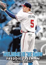 2022 Topps Welcome To The Show #WTTS15 Freddie Freeman Atlanta Braves ⚾ - £0.70 GBP