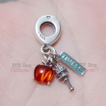 2023 Autumn Release 925 Sterling Silver New York City Triple Dangle Travel Charm - £14.14 GBP