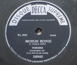 Tohama 78 Moulin Rouge / Deux Petits Chansons A9 - £7.77 GBP