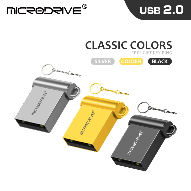 New super mini metal usb flash drive 16 32 gb tiny pendrive memory stick 64gb 128gb thumb200