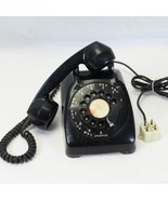 Antique Art Deco Automatic Electric Rotary Desk Phone Black Northlake IL... - $61.83 CAD
