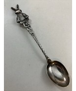 Sterling Silver Collectible Canada Curling Spoon 4.5” Long Made In Germa... - $29.65