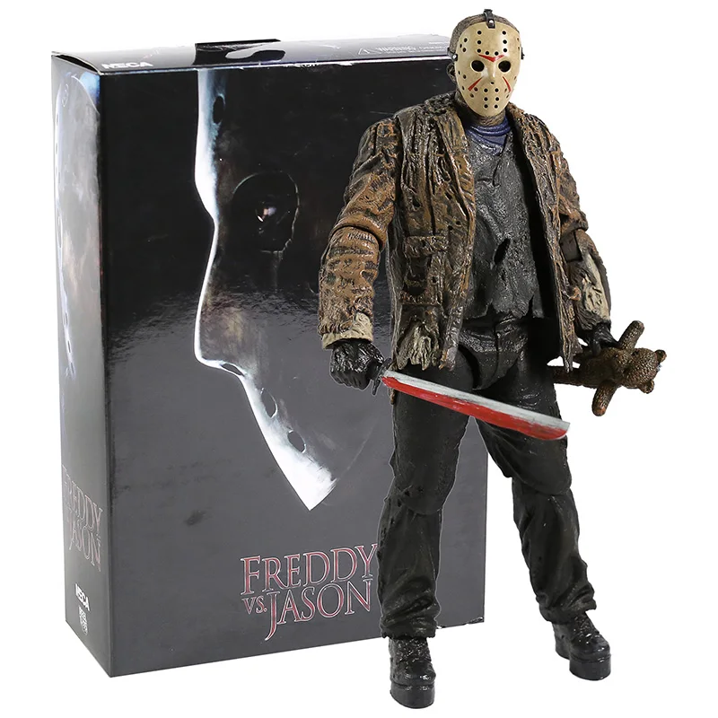 NECA Freddy Vs.Jason Jason Voorhees PVC Action Figure Collectible Model Toy - £38.84 GBP