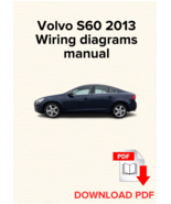 Volvo S60 2013 Wiring diagrams manual - $17.99
