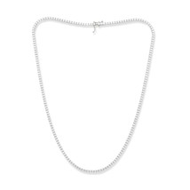 Diana M Jewels 29.60 Cts Straight Line Lab Diamond Tennis Necklace Size One Size - €4.981,25 EUR