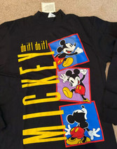 Mickey &amp; Co. Mickey Mouse * Do It! Do It! Women&#39;s M Vintage Long Sleeved T Shirt - £9.60 GBP