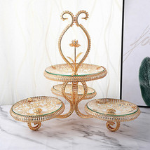 4-Tier Cupcake Stand Cake Dessert Wedding Event Party Display Tower Plat... - £52.37 GBP