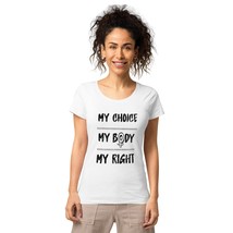 My Body My Choice My Right Graphic Art Print T-Shirt Gift Tee Abortion R... - £14.81 GBP