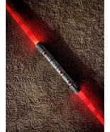 VTG 90s Star Wars Episode 1 Darth Maul Double Sided Red Lightsaber - Works - £15.20 GBP