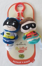 Hallmark Itty Bittys Clippys DC Comics TV Batman & Robin Plush Clippy - $12.95