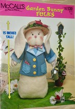 Mc Calls Creates Garden Bunny Folks Pattern Booklet - 1998 - £7.60 GBP