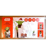 STAR WARS 1009 529 435 3.5&#39; ANIMATED LED SEASONAL YODA, VERY COOL - NEW! - $245.70 CAD