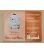 CHALLENGER-AMCE-Vegetable and Fruit Juicer-Instruction Manuel-VTG-RARE!!... - $36.24
