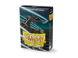 Japanese Matte Jet Case Display Dragon Shield Sleeves - 10x 60 ct Packs - £77.89 GBP