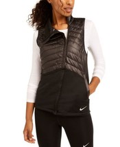 Nike Womens Essential Quilted Running Vest,Black,Medium - £75.17 GBP