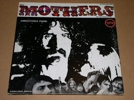 Frank Zappa Mothers Absolutely Free Record Album Vinyl LP Verve Label - £27.96 GBP