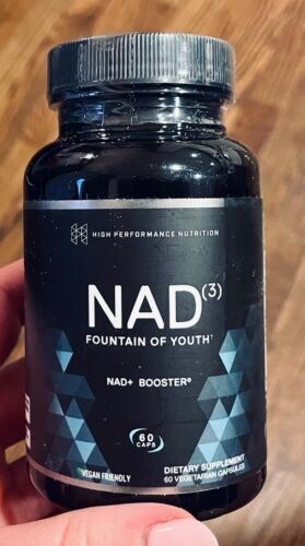 Primary image for High Performance Nutrition Nad3 Nad+ Booster 60 Capsules Ex 7/24